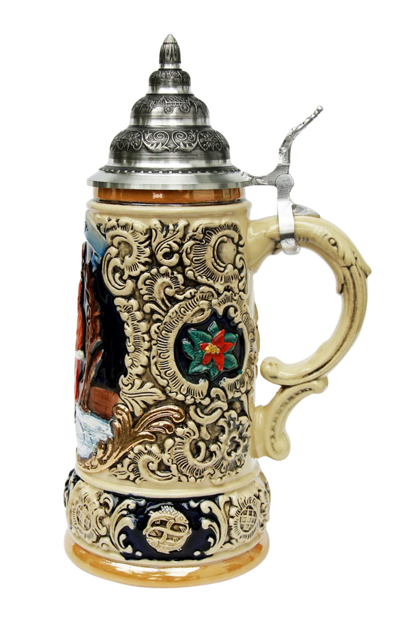 Four Seasons Series Winter Beer Stein 5 Four Seasons Series Winter Beer Stein - Image 3
