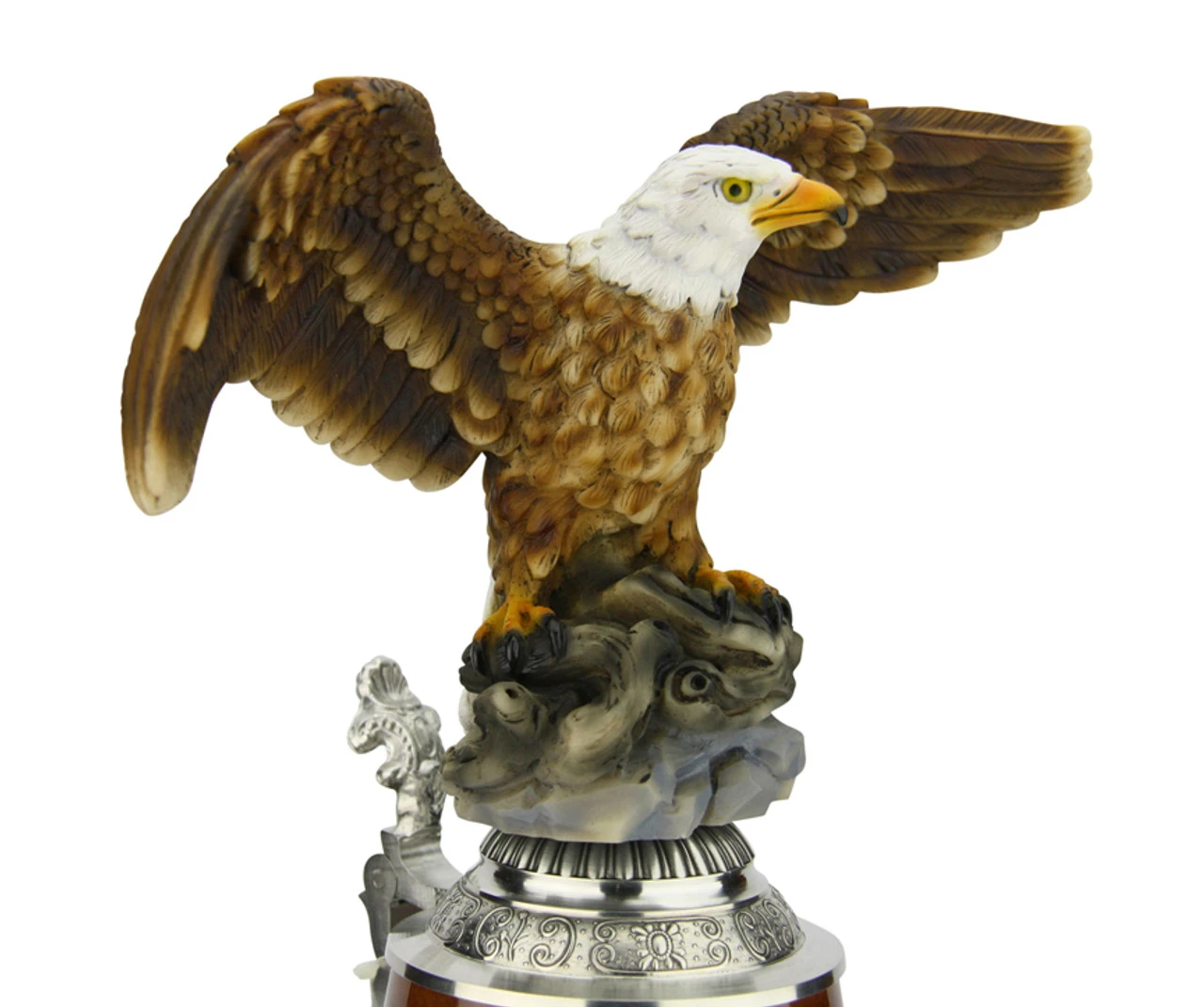 Fox Handle Hunter Beer Stein 2 Liter | Eagle Lid 4 Fox Handle Hunter Beer Stein 2 Liter | Eagle Lid - Image 2