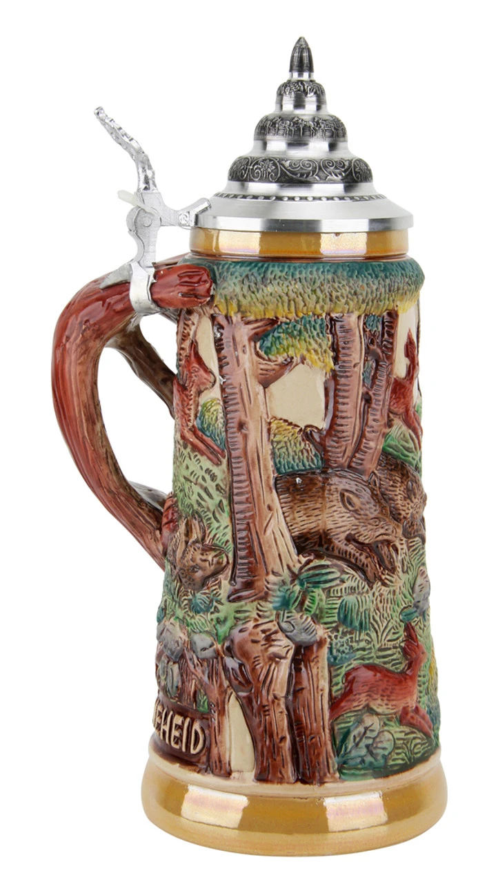 Hunters Joy Fox Handle Beer Stein 6 Hunters Joy Fox Handle Beer Stein - Image 4