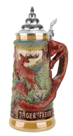 Hunters Joy Fox Handle Beer Stein