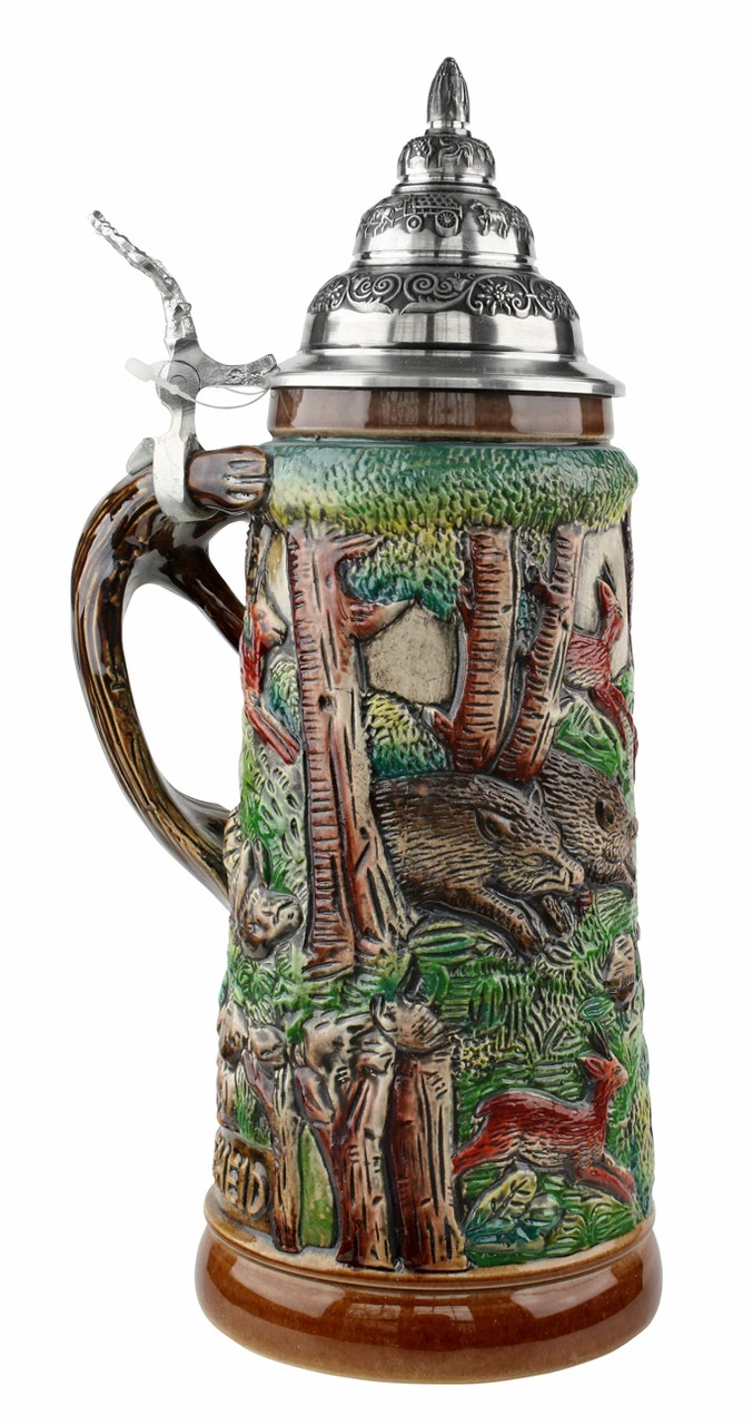 Fox Handle Hunter Beer Stein 5 Fox Handle Hunter Beer Stein - Image 3