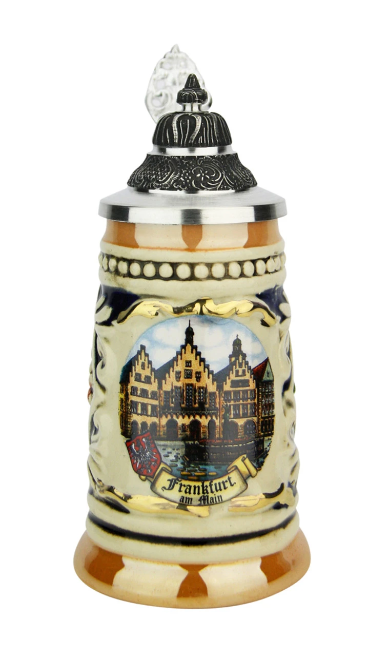 Frankfurt Mini German Schnapps Beer Stein | 0.06 Liter 4 Frankfurt Mini German Schnapps Beer Stein | 0.06 Liter - Image 2