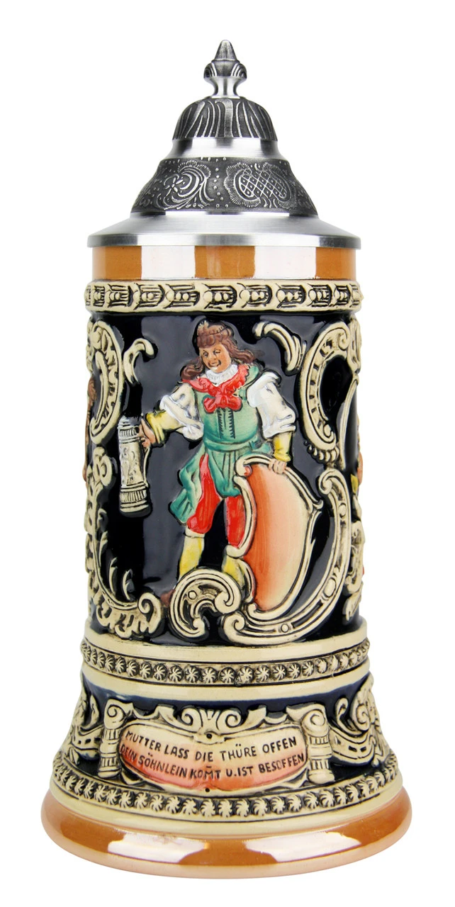 Friedolin | Drunken Student Beer Stein 4 Friedolin | Drunken Student Beer Stein - Image 2