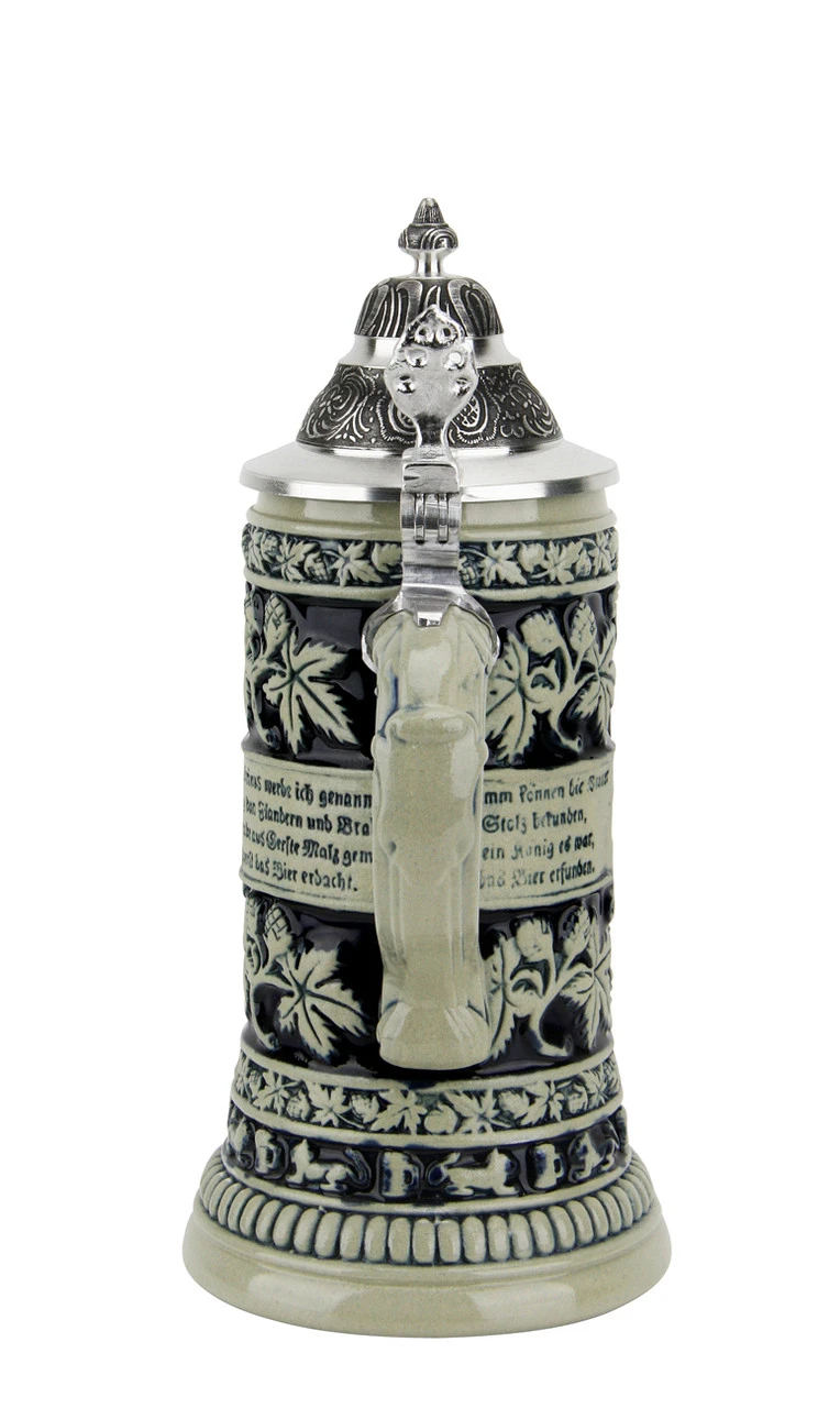 Gambrinus The Beer King Stein Cobalt | 0.3 Liter 5 Gambrinus The Beer King Stein Cobalt | 0.3 Liter - Image 3