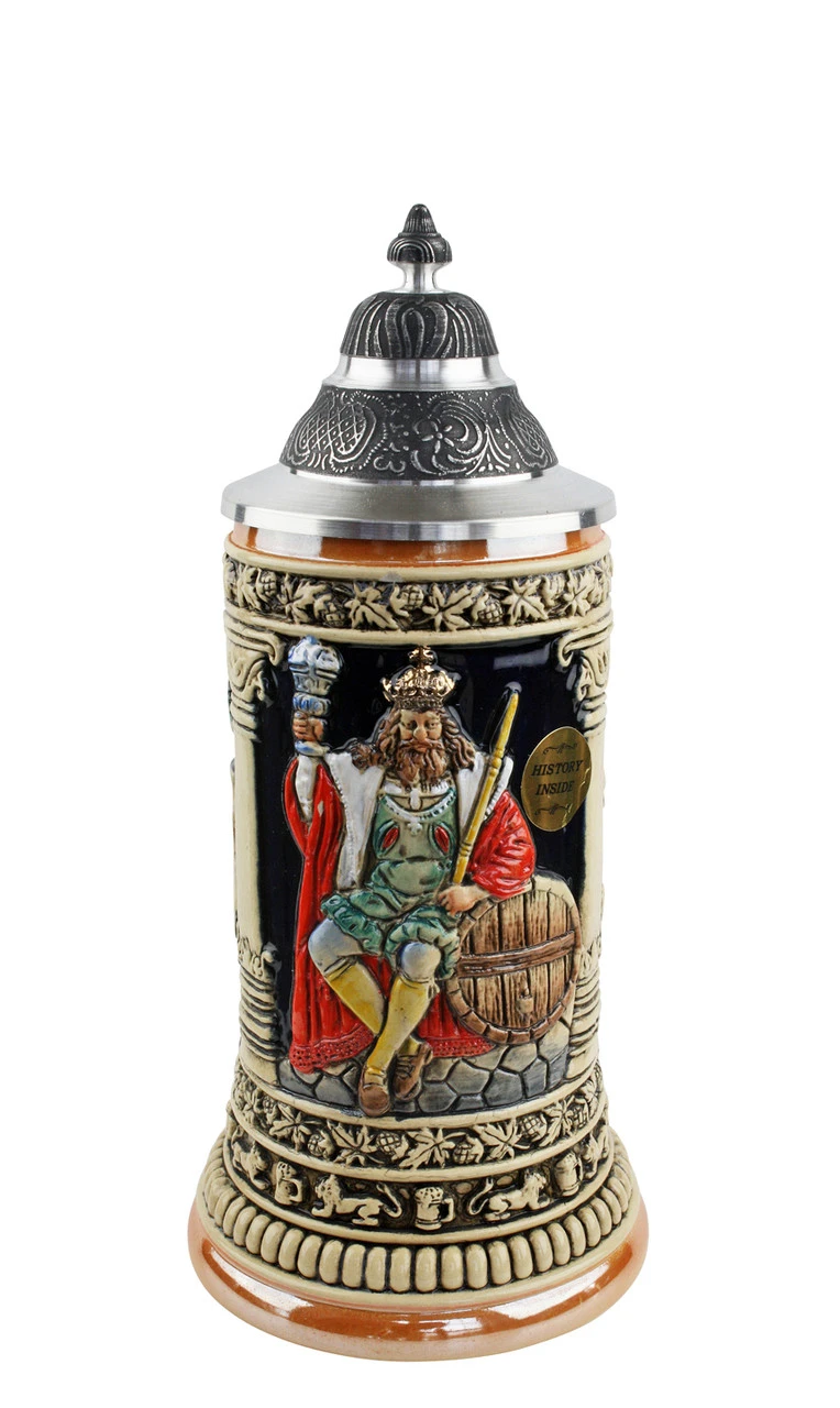 Gambrinus The Beer King Stein Hand Painted | 0.3 Liter 3 Gambrinus The Beer King Stein Hand Painted | 0.3 Liter