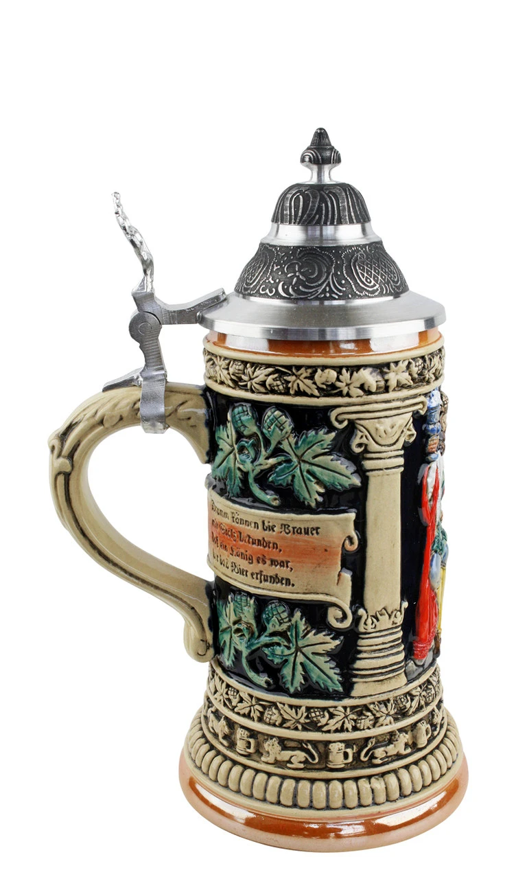 Gambrinus The Beer King Stein Hand Painted | 0.3 Liter 7 Gambrinus The Beer King Stein Hand Painted | 0.3 Liter - Image 5