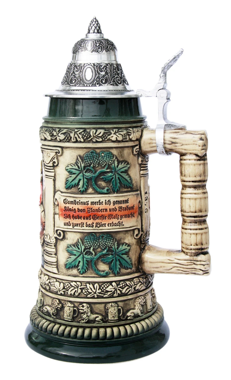 Gambrinus The Beer King Stein Hand Painted 5 Gambrinus The Beer King Stein Hand Painted - Image 3