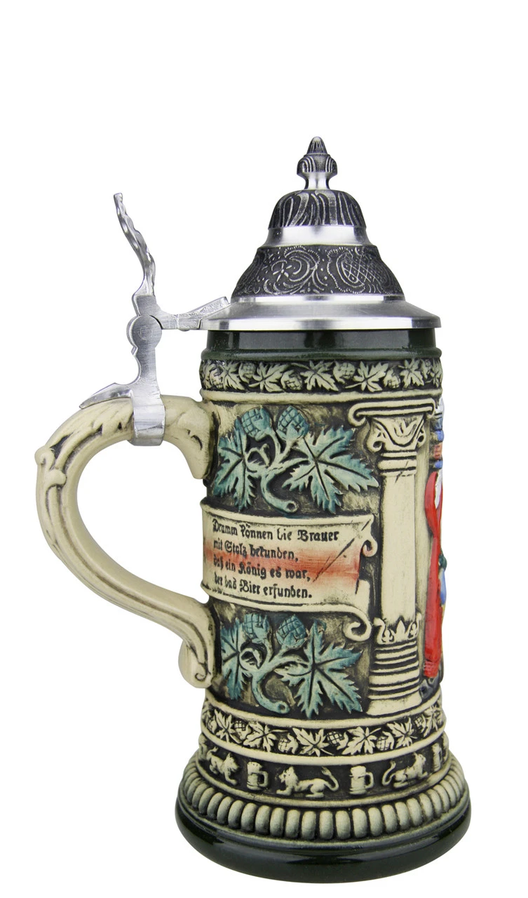 Gambrinus The Beer King Stein Rustic | 0.3 Liter 5 Gambrinus The Beer King Stein Rustic | 0.3 Liter - Image 3