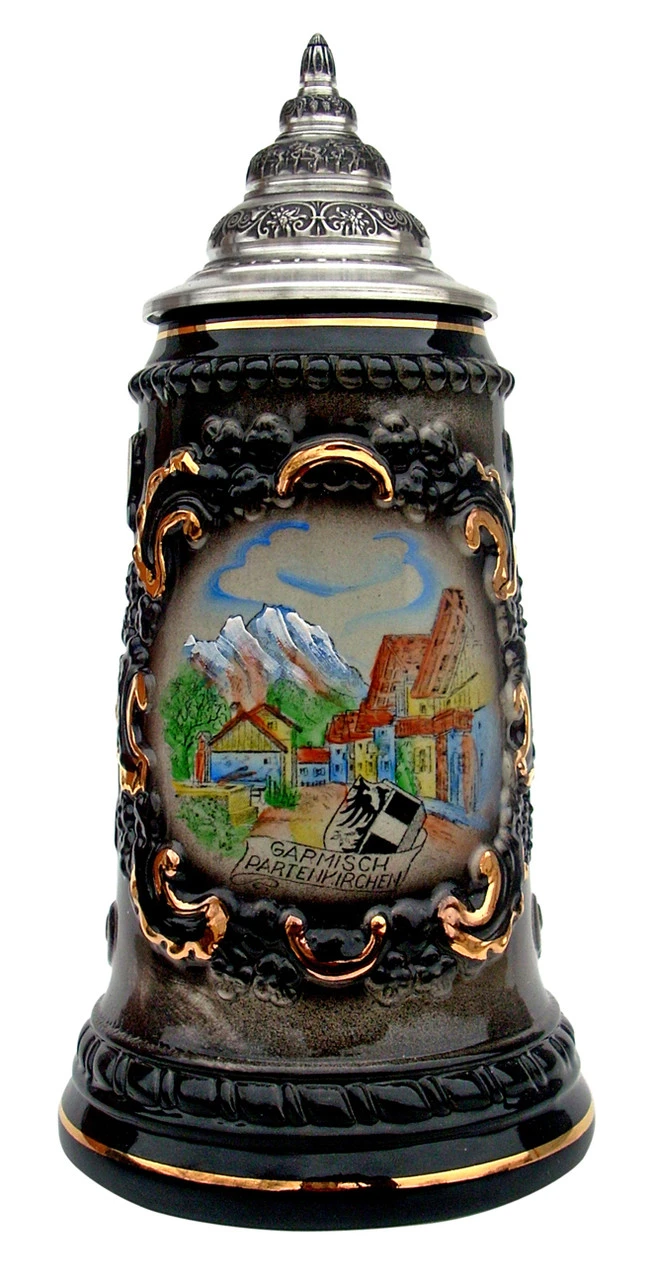 Garmisch Partenkirchen Souvenir Beer Stein 3 Garmisch Partenkirchen Souvenir Beer Stein