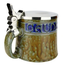 Gaudeamus Igitur Salt Glaze Beer Stein 17 Gaudeamus Igitur Salt Glaze Beer Stein -Beer Stein Store Gaudeamus Igitur Salt Glaze Beer Stein GM0268 90 Back A SM 09514.1587141128