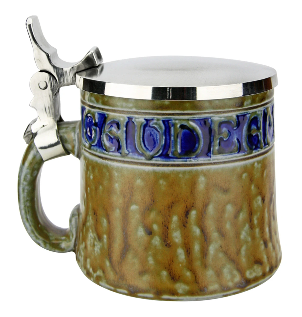 Gaudeamus Igitur Salt Glaze Beer Stein 3 Gaudeamus Igitur Salt Glaze Beer Stein