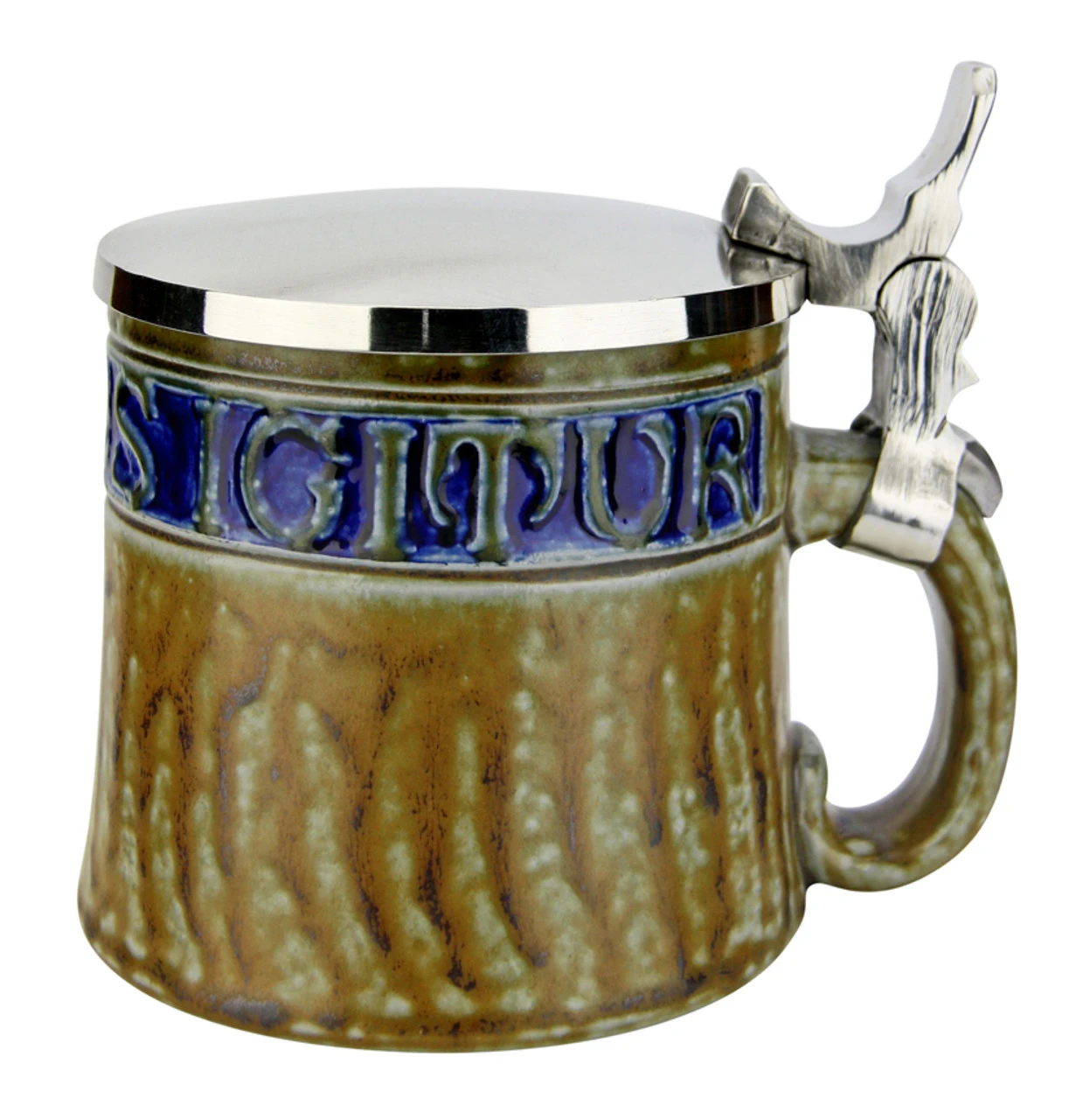 Gaudeamus Igitur Salt Glaze Beer Stein 8 Gaudeamus Igitur Salt Glaze Beer Stein - Image 6