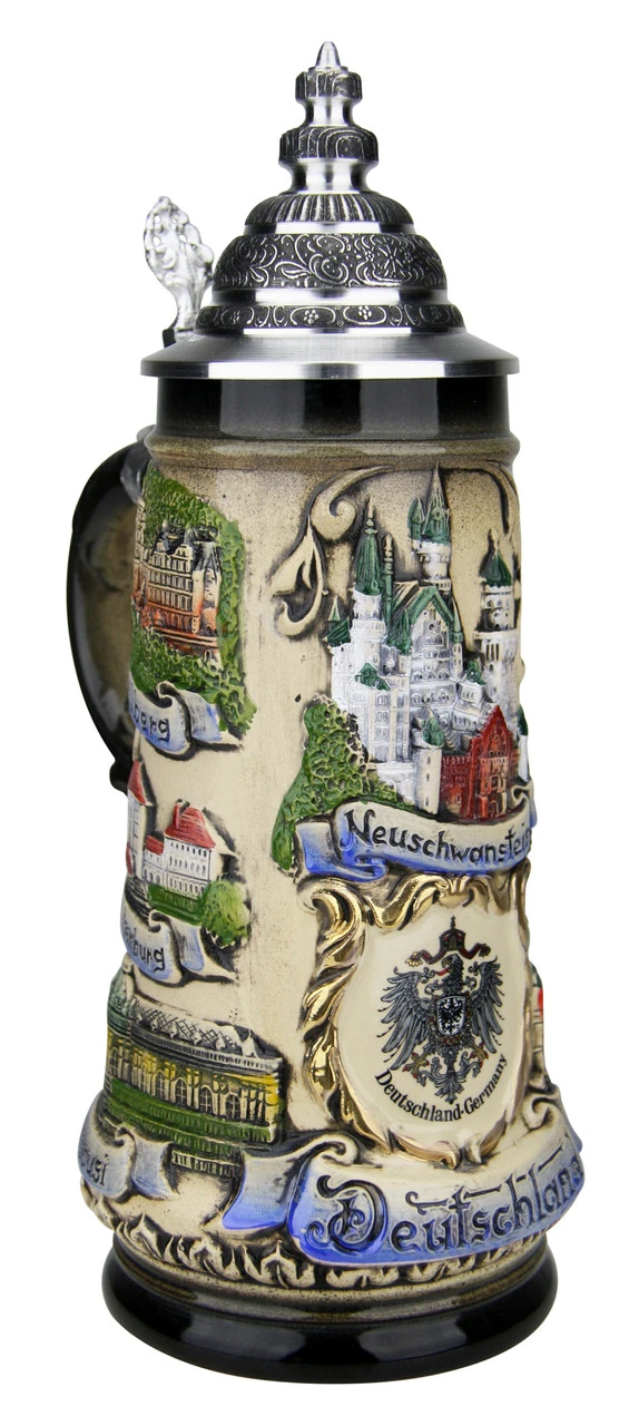 German Castles Beer Stein 7 German Castles Beer Stein - Image 5