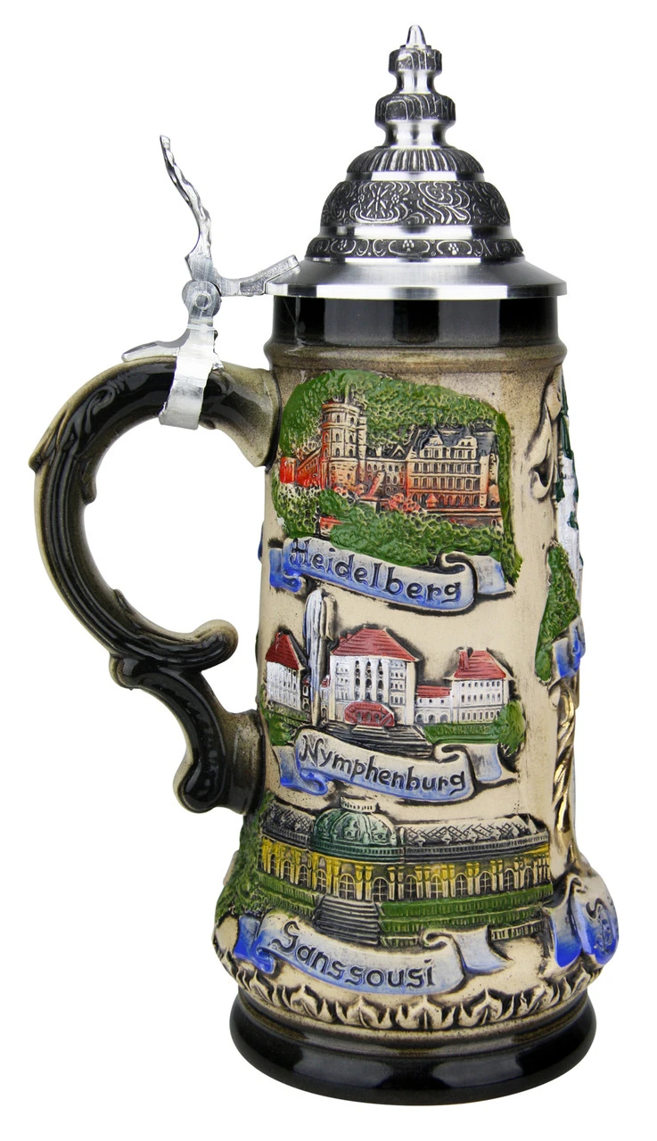 German Castles Beer Stein 6 German Castles Beer Stein - Image 4