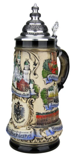 German Castles Beer Stein 8 German Castles Beer Stein -Beer Stein Store German Castles Beer Stein ZB1934906 RA SM 39482.1516845902
