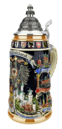 German Cities Beer Stein 13 German Cities Beer Stein -Beer Stein Store German Cities Beer Stein ZB1941996 RA SM 25201.1618348370