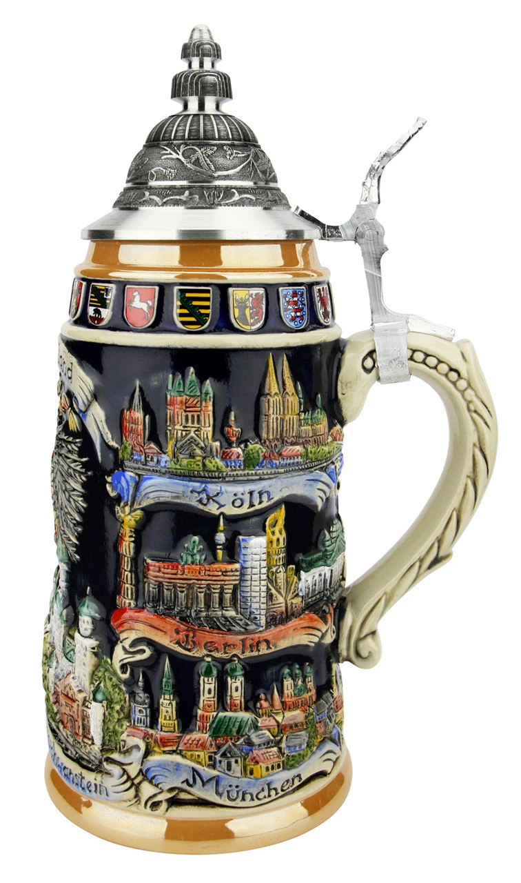 German Cities Beer Stein 7 German Cities Beer Stein - Image 5