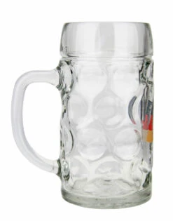 German Eagle Flag Crest Dimpled Oktoberfest Glass Beer Mug 0.5 Liter 7 German Eagle Flag Crest Dimpled Oktoberfest Glass Beer Mug 0.5 Liter -Beer Stein Store German Eagle Flag Crest Dimpled Oktoberfest Glass Beer Mug 0.5 Liter GS2105D Side SM 67226.1515624785