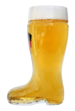German Eagle Flag Crest Glass Beer Boot 0.5 Liter 13 German Eagle Flag Crest Glass Beer Boot 0.5 Liter -Beer Stein Store German Eagle Flag Crest Glass Beer Boot 0.5 Liter GS2805D SidewB SM 05190.1524964752