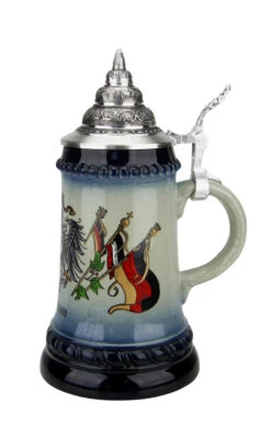 German Eagle And Crown Coat Of Arms Beer Stein | 0.25 Liter 9 German Eagle And Crown Coat Of Arms Beer Stein | 0.25 Liter -Beer Stein Store German Eagle and Crown Coat of Arms Beer Stein 0.25 Liter K451BLD25 RS SM 59230.1554758930