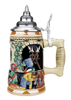 Medieval German Knights Beer Stein 10 Medieval German Knights Beer Stein -Beer Stein Store German Knights Beer Stein K725K RS SM 14513.1511888305