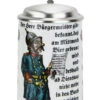 Zimmermann Purity Law Porcelain Beer Stein