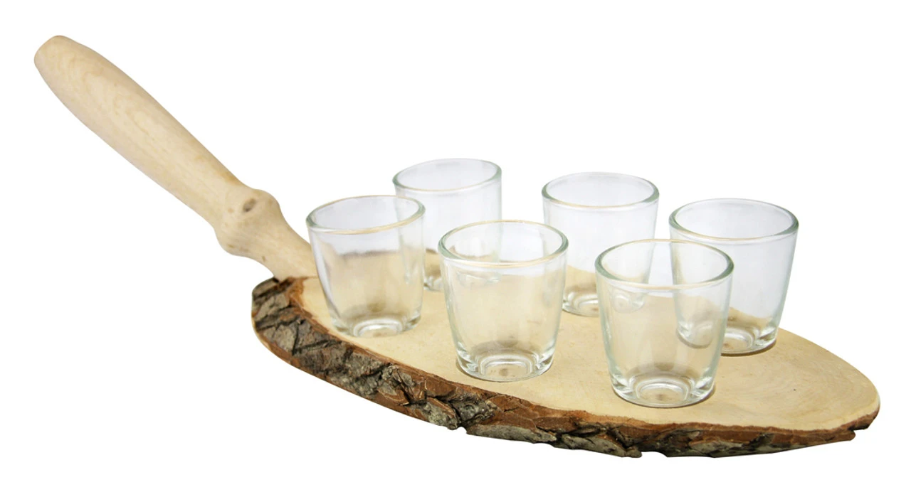 German Schnapps Wooden Platter 4 German Schnapps Wooden Platter - Image 2