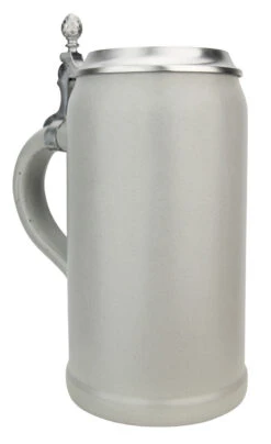 German Stoneware Salt Glaze Beer Stein 1 Liter 10 German Stoneware Salt Glaze Beer Stein 1 Liter -Beer Stein Store German Stoneware Salt Glaze Beer Stein 1 Liter MS48045ZD LA SM 47250.1605824419