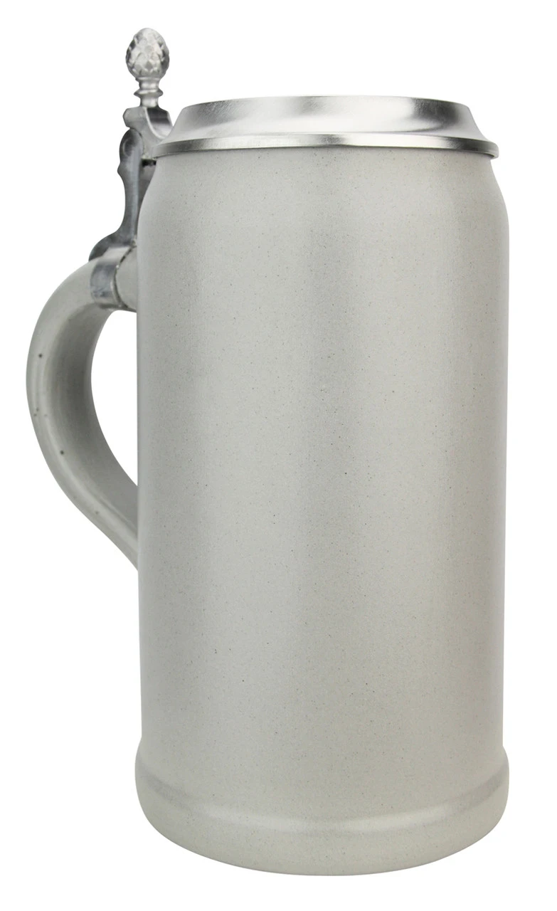 German Stoneware Salt Glaze Beer Stein 1 Liter 6 German Stoneware Salt Glaze Beer Stein 1 Liter - Image 4