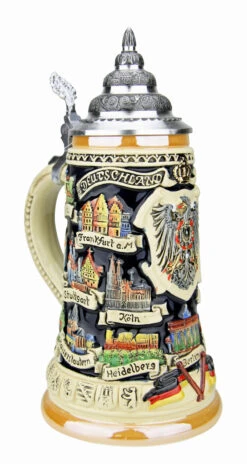 German Traveler Beer Stein | 0.4 Liter 8 German Traveler Beer Stein | 0.4 Liter -Beer Stein Store German Traveler Beer Stein 0.4 Liter K609 4 LA SM 52104.1532554386