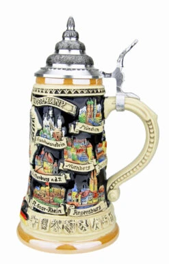 German Traveler Beer Stein | 0.4 Liter 10 German Traveler Beer Stein | 0.4 Liter -Beer Stein Store German Traveler Beer Stein 0.4 Liter K609 4 RS SM 31321.1532554386