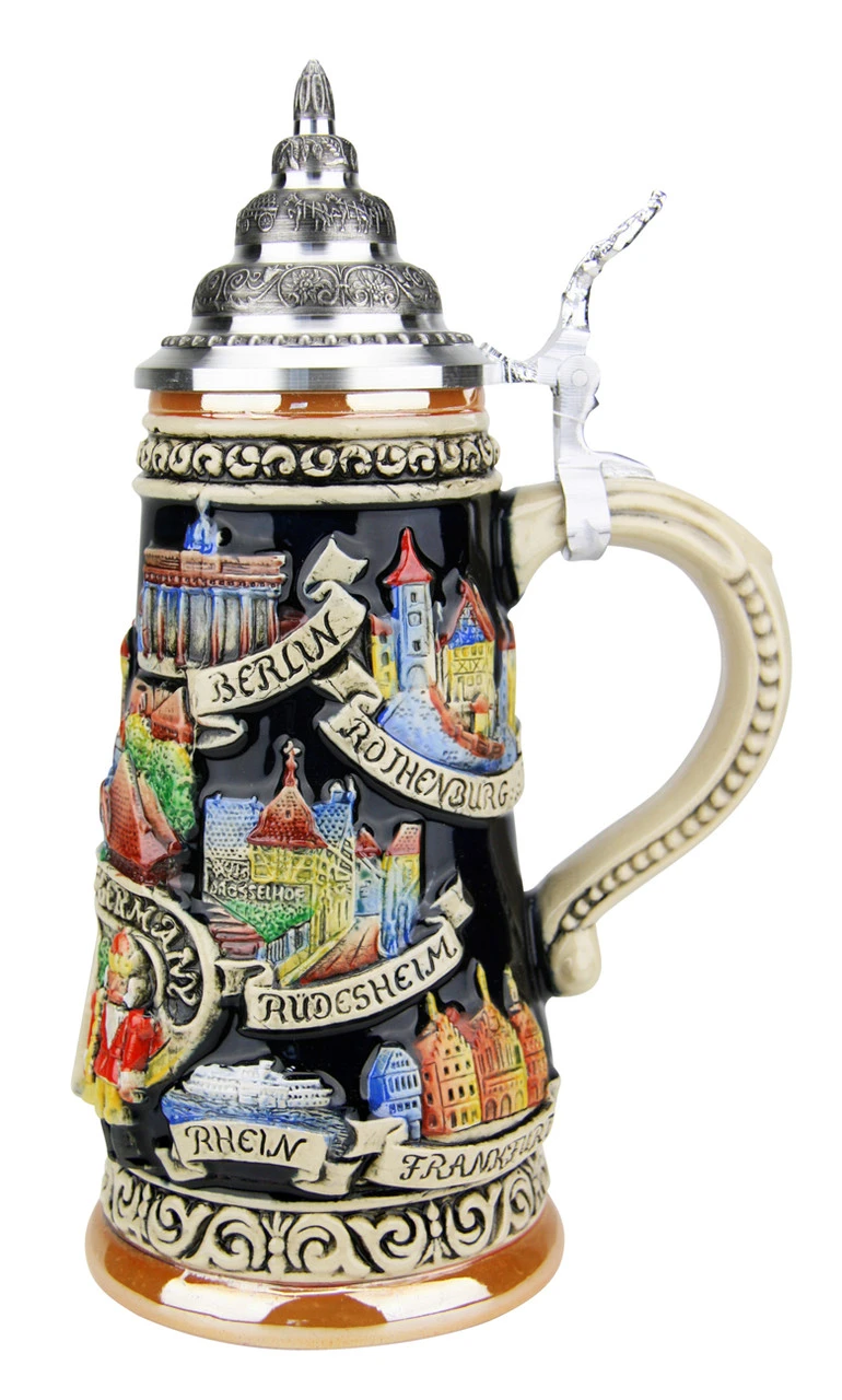 Germany Travel Destinations Beer Stein 6 Germany Travel Destinations Beer Stein - Image 4
