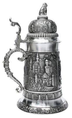 Giant Bavaria Pewter Beer Stein 9 Giant Bavaria Pewter Beer Stein -Beer Stein Store Giant Bavaria Pewter Beer Stein SK60313 LS SM 04205.1398609075