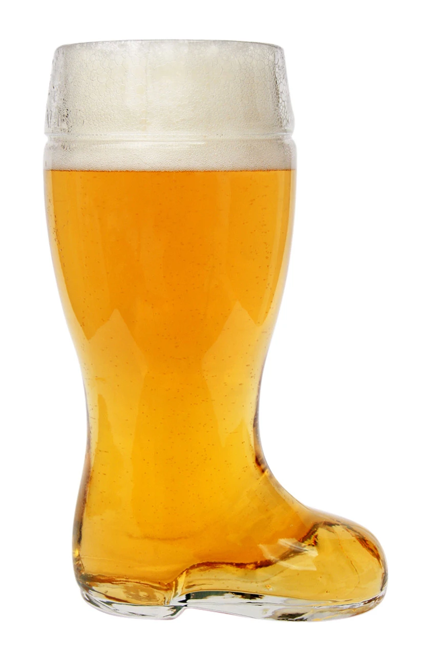 Glass Beer Boot 1 Liter 3 Glass Beer Boot 1 Liter