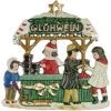 Gluehwein Stand German Pewter Christmas Ornament -Beer Stein Store Gluehwein Stand German Pewter Christmas Tree Ornament PP1305541C 89607.1510173007