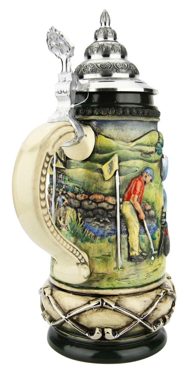 Golfer German Beer Stein 8 Golfer German Beer Stein - Image 6