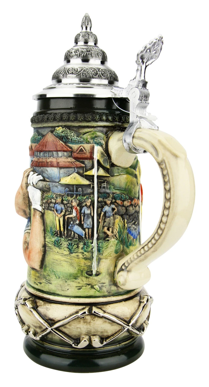 Golfer German Beer Stein 7 Golfer German Beer Stein - Image 5