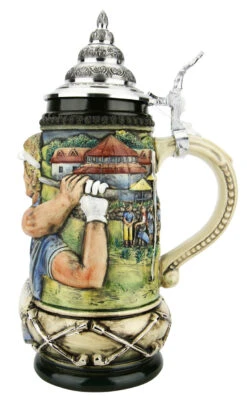 Golfer German Beer Stein 13 Golfer German Beer Stein -Beer Stein Store Golfer German Beer Stein K393RZGO RS SM 25910.1653414492