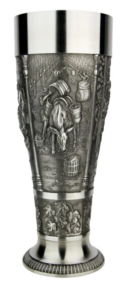 Grape Harvest Pewter Wheat Beer Tulip 12 Grape Harvest Pewter Wheat Beer Tulip -Beer Stein Store Grape Harvest Pewter Wheat Beer Tulip AS60059 3 SM 70165.1611519527