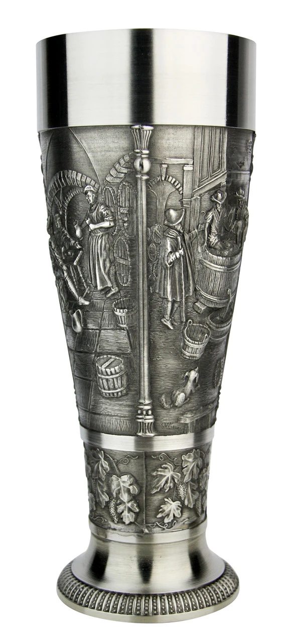 Grape Harvest Pewter Wheat Beer Tulip 8 Grape Harvest Pewter Wheat Beer Tulip - Image 6
