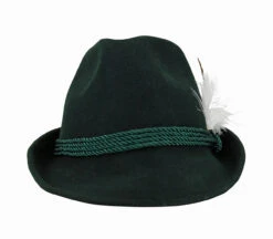 Green Tyrolean Hat With Feather 6 Green Tyrolean Hat With Feather -Beer Stein Store Green Tyrolean Hat with Feather 3 HS5506 SM 18119.1489693369
