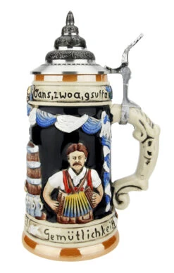 Gruss Von Oktoberfest Prosit Beer Stein 10 Gruss Von Oktoberfest Prosit Beer Stein -Beer Stein Store Gruss von Oktoberfest Prosit Beer Stein K009BL RS SM 25006.1618339254