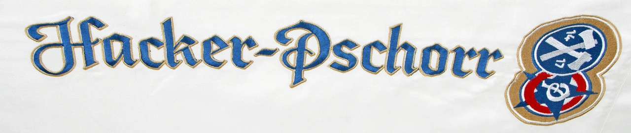 Hacker Pschorr White Long Server Apron 4 Hacker Pschorr White Long Server Apron - Image 2