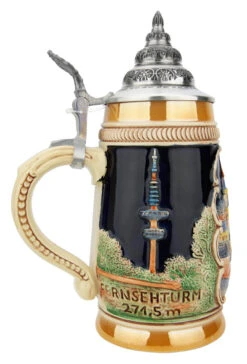 Hamburg German Beer Stein 6 Hamburg German Beer Stein -Beer Stein Store Hamburg German Beer Stein K300RHAM LS SM 51152.1648845914