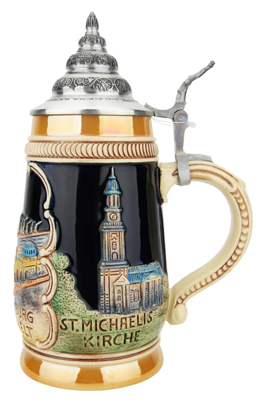 Hamburg German Beer Stein 5 Hamburg German Beer Stein - Image 3