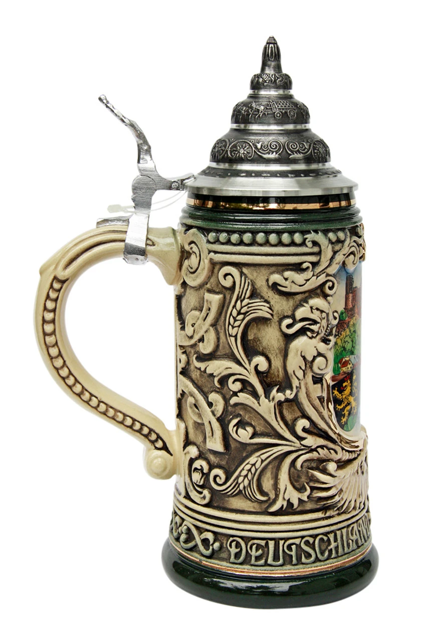 Heidelberg City Skyline Beer Stein 0.4 Liter 5 Heidelberg City Skyline Beer Stein 0.4 Liter - Image 3