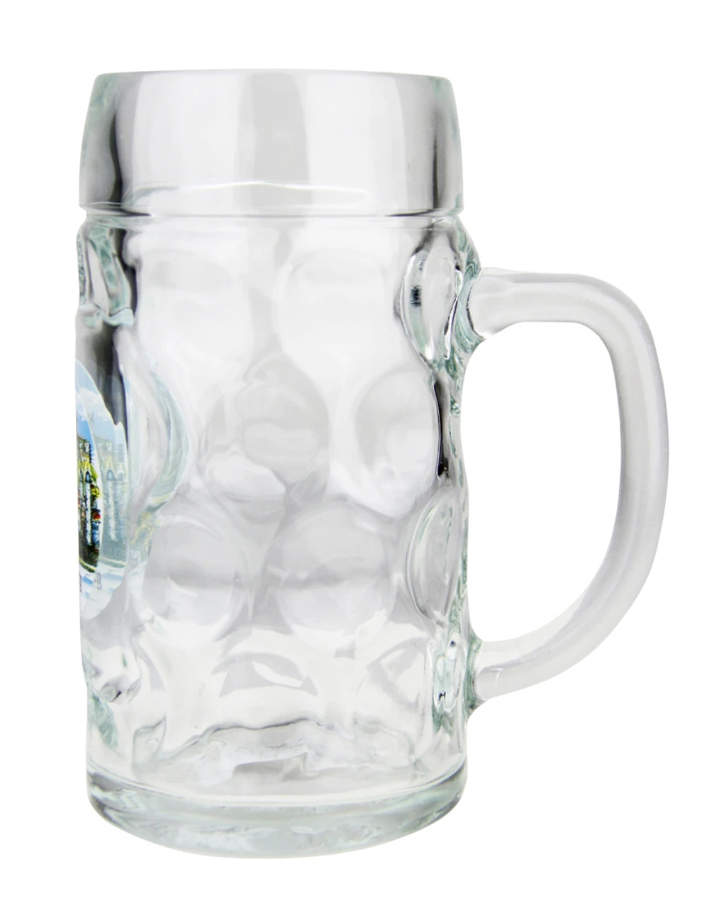 Heidelberg Dimpled Oktoberfest Glass Beer Mug 0.5 Liter 6 Heidelberg Dimpled Oktoberfest Glass Beer Mug 0.5 Liter - Image 4