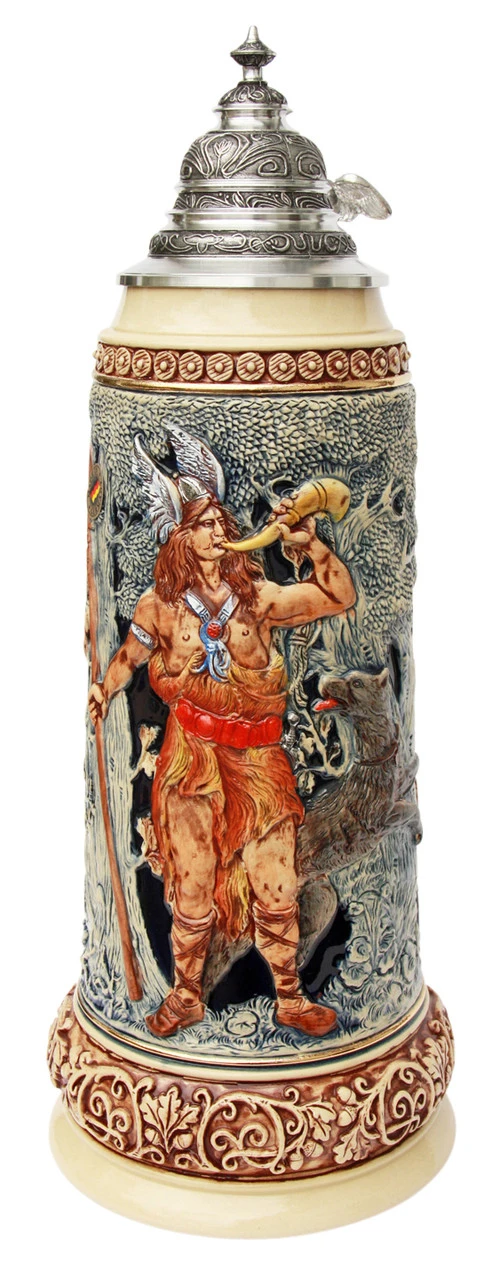 King Limitaet 2014 | Hermann The German Handpainted Beer Stein 3 King Limitaet 2014 | Hermann The German Handpainted Beer Stein