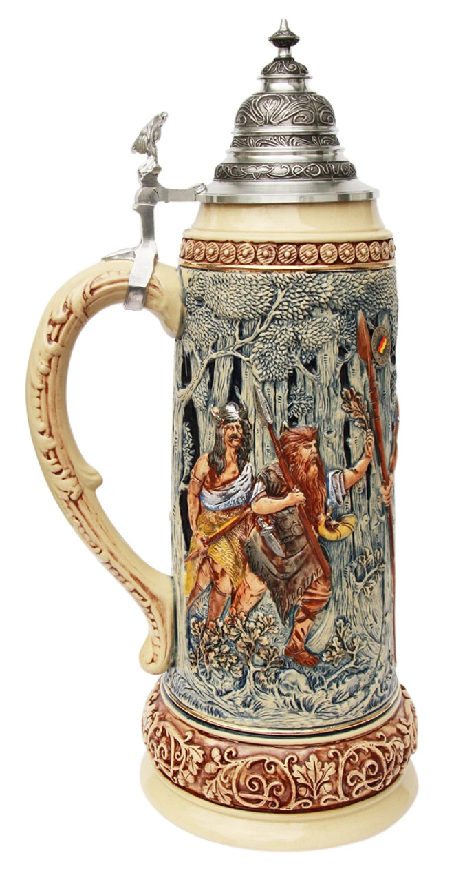 King Limitaet 2014 | Hermann The German Handpainted Beer Stein 4 King Limitaet 2014 | Hermann The German Handpainted Beer Stein - Image 2