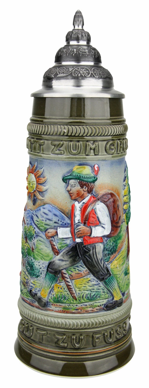 Hiker Beer Stein | 1 Liter 3 Hiker Beer Stein | 1 Liter